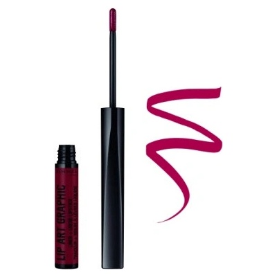 Rimmel London Lip Art Graphic konturovací tužka + tekutá rtěnka 2v1 810 Be Free 1,8 ml