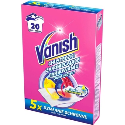 Vanish Color Protect Ubrousky proti obarvení prádla 10 ks