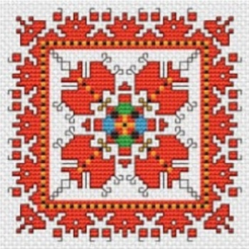 Image 1 of Българска шевица 40/40 см