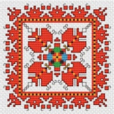 Българска шевица 40/40 см