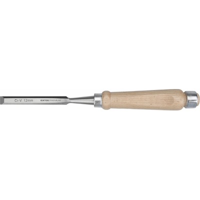 EXTOL PREMIUM EXTOL Ploché dláto s bukovou rukojetí 12mm, délka 275mm, CrV 8812312