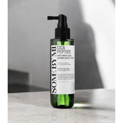 Some By Mi - Cica Peptide Anti Hair Loss Derma Scalp Tonic - Peptidové tonikum proti vypadávání vlasů 150 ml