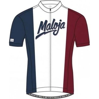Maloja Gary Snow bílá/červená/modrá