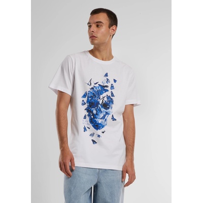 Mister Tee Тениска Butterfly Skull Tee white XXLUB-MT2698-00220 - Тъмносив, размер XS