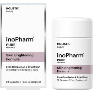 InoPharm Pure Elements Skin Brightening Formula, 60 капсули, InoPharm (191091)