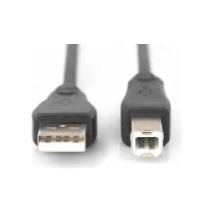 ASSMANN Cable USB Digitus USB-A - USB-B 0.5 m Black (AK-300105-005-S)