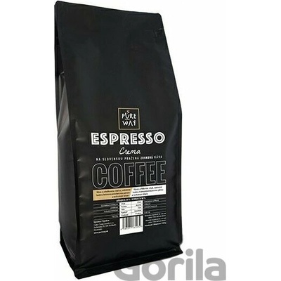 Pure way Espresso CREMA zrnková 1 kg