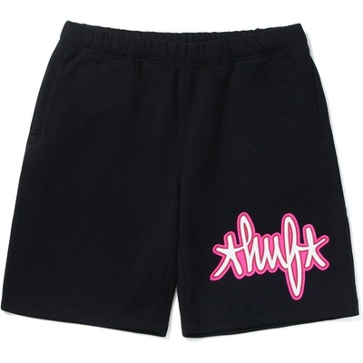 HUF LANDMARK FLEECE SHORT Black