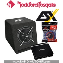 ESX Audio SE250 + Rockford Fosgate P200-2 + RX10KIT