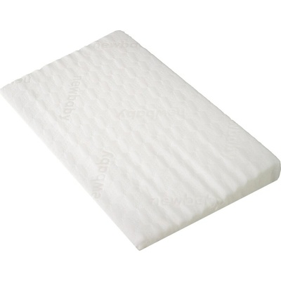 New Baby BASIC Dojčenský vankúš klin do postieľky biely 59x37