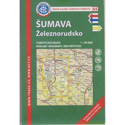 Mapa KČT Šumava-Železnorudsko