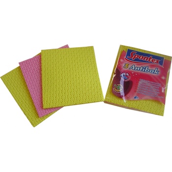 Spontex 3 Antibak antibakteriálne hubová utierka 3 ks