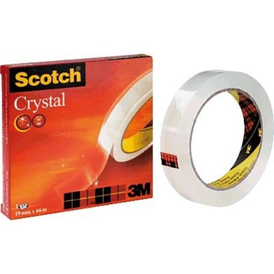 Scotch lepiaca páska Crystal Clear 600 priehľadná 66 m x 19 mm