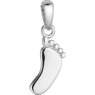 Evolution Group Stříbrný přívěsek nožička 64063