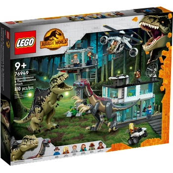 LEGO® Jurassic World - Giganotosaurus & Therizinosaurus Attack (76949)