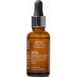 APIS NATURAL COSMETICS TerApis 35% Glycolic Acid изглаждащ ексфолиращ серум за регенерация и възстановяване на кожата 30ml