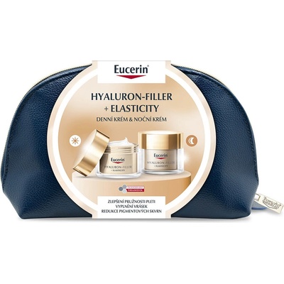 Eucerin Hyaluron-Filler+ Elasticity denní a noční krém 50 ml + 50 ml dárková sada