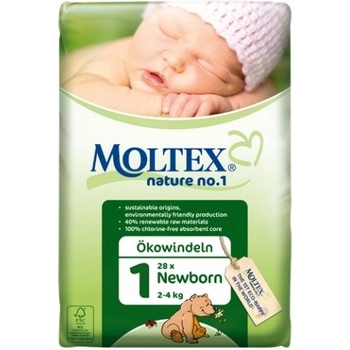 Moltex eko plienky NEWBORN 2-4 kg 23 ks