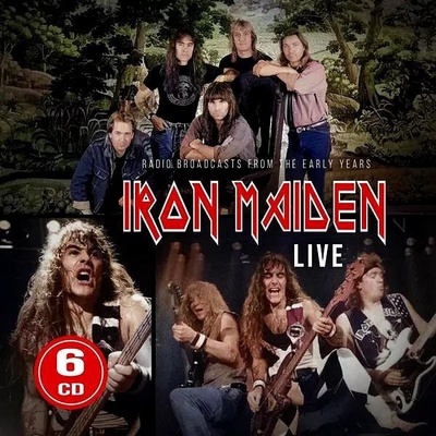 Live Radio broadcasts from The Early Years Iron Maiden 6 x CD