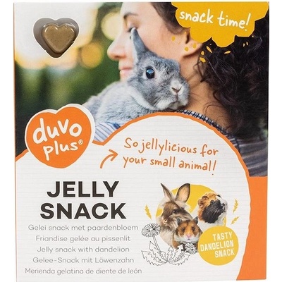 Duvo+ Jelly snack pro hlodavce Želé pochoutky s pampeliškou 12 x 1,2 g