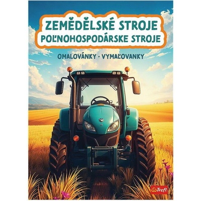 Trefl Vymaľovanky Poľnohospodárske stroje 24 strán