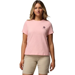Columbia Тениска Columbia Women's Short Sleeve Performance T-Shirt - Pink