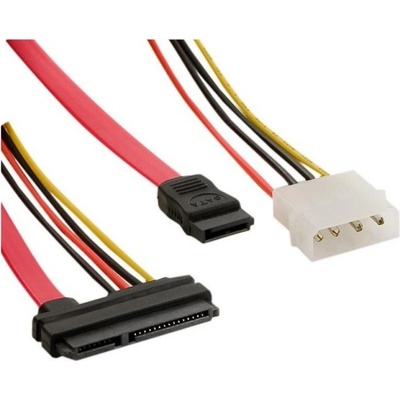 4World HDD napájací kábel SATA 3 SATA 25cm prenos dát červený 08537 08537