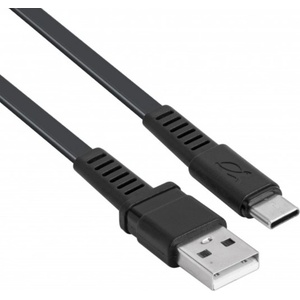 RIVACASE Кабел Rivacase - PS6002BK21, USB-C/USB-A, 2.1 m, черен (PS6002BK21)