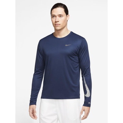 Nike Блуза m df miler rn dvn flash ls
