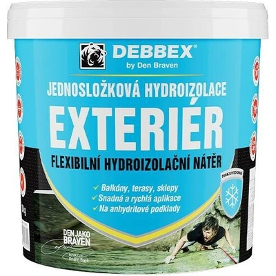 Hydroizolace jednosložková, EXTERIÉR, 13 kg