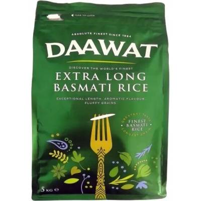 Daawat Basmati rýže dlouhozrnná 5 kg