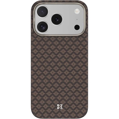 Benks Кевларен кейс с MagSafe за iPhone 17 Pro Max - Benks ArmorGrid ArmorAir Magnetic Kevlar Metal Frame Case 600D (златист) (A070)