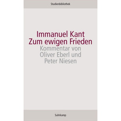 Zum ewigen Frieden Kant ImmanuelPaperback