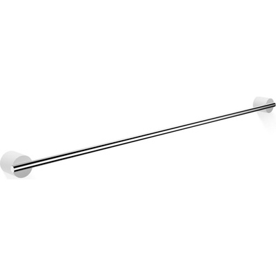DECOR WALTHER Закачалка на релса за кърпи Stone 80 см бял хром (0975354)