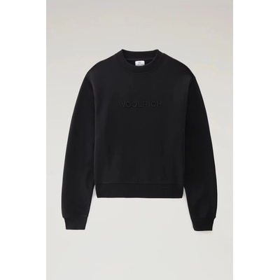 Woolrich Logo Sweatshirt čierna