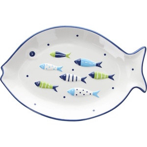 Tognana Плато за сервиране TOGNANA Relief Aquatic, форма на риба, 26.5см (RE1PI046030A)