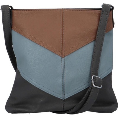 Bella Belly Trendy crossbody TriKolor šedá