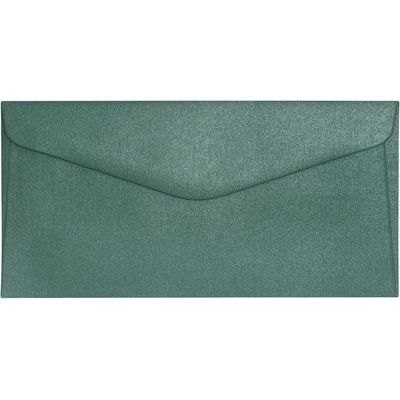 Galeria Papieru Ozdobné obálky Pearl - DL, 150 g/m2, zelené, 10 ks
