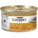 Krmivo pro kočky Gourmet Gold Cat kuřecí s játry ve šťávě 85 g