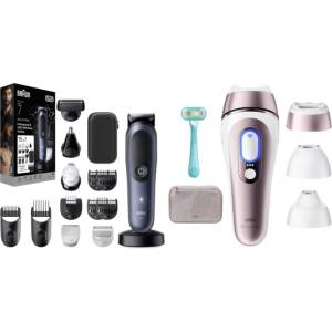 Braun Smart IPL Skin i·expert & All-in-One Series 7 комплект за грижа за косата, брадата и тялото