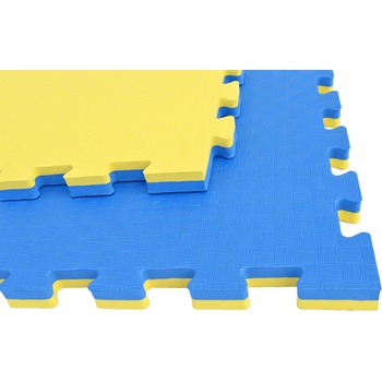 BodyFlex Татами Bodyflex 100x100x4cм, синьо-жълто