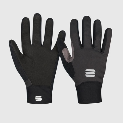 Sportful softshelové detské rukavice čierna