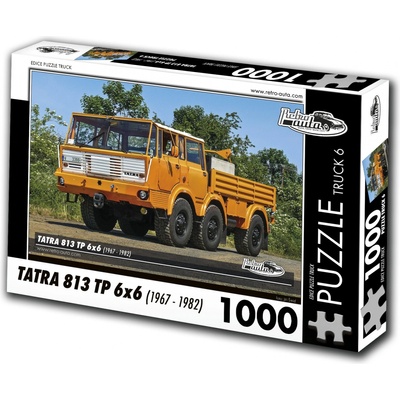 RETRO-AUTA TRUCK č.6 Tatra 813 TP 6x6 1967-1982 1000 dílků