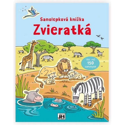 Samolepková knižka zvieratká
