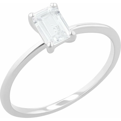 Eppi Zásnubný prsteň s emerald diamantom Olson RE45774