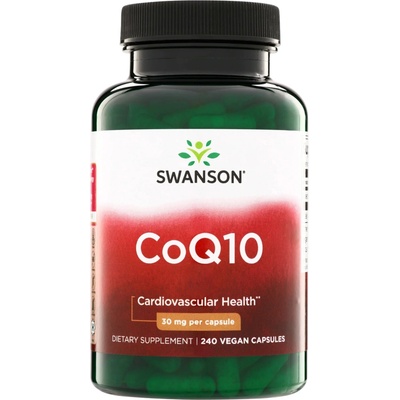 Swanson CoQ10 30 mg 240 mäkkých gélov