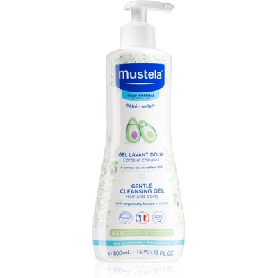Mustela Bébé Bain гел за тяло и коса за деца 500ml