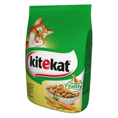 Kitekat Natural Vitality s kuřecím masem a zeleninou 300 g