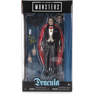 Jada Figures Monsters Dracula Cm. 15.5 Černá Červená Bílá 1:10