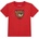 GUESS Червена тениска с къс ръкав за мини момче с мече Guess